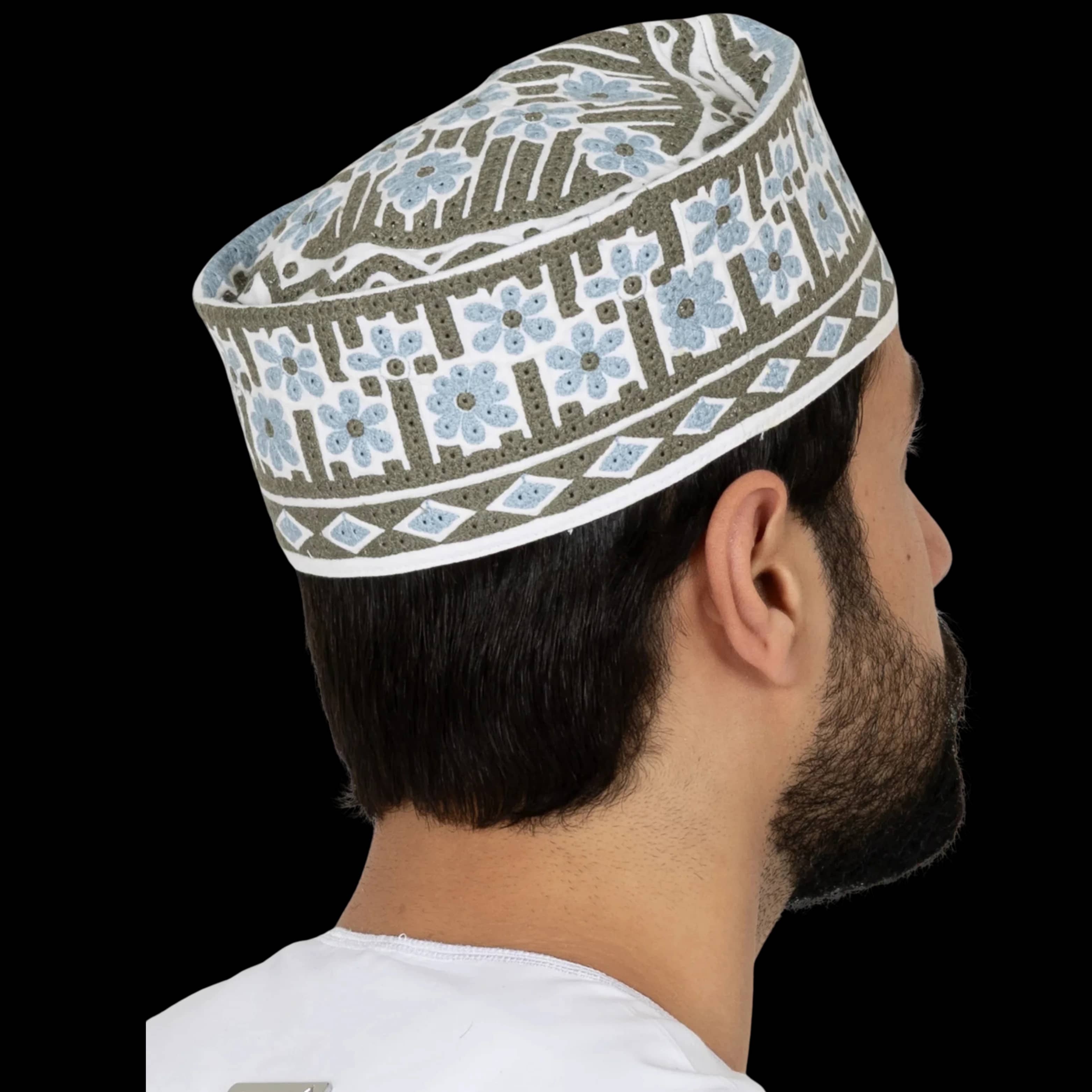 Omani Style Embroidered Cap 1