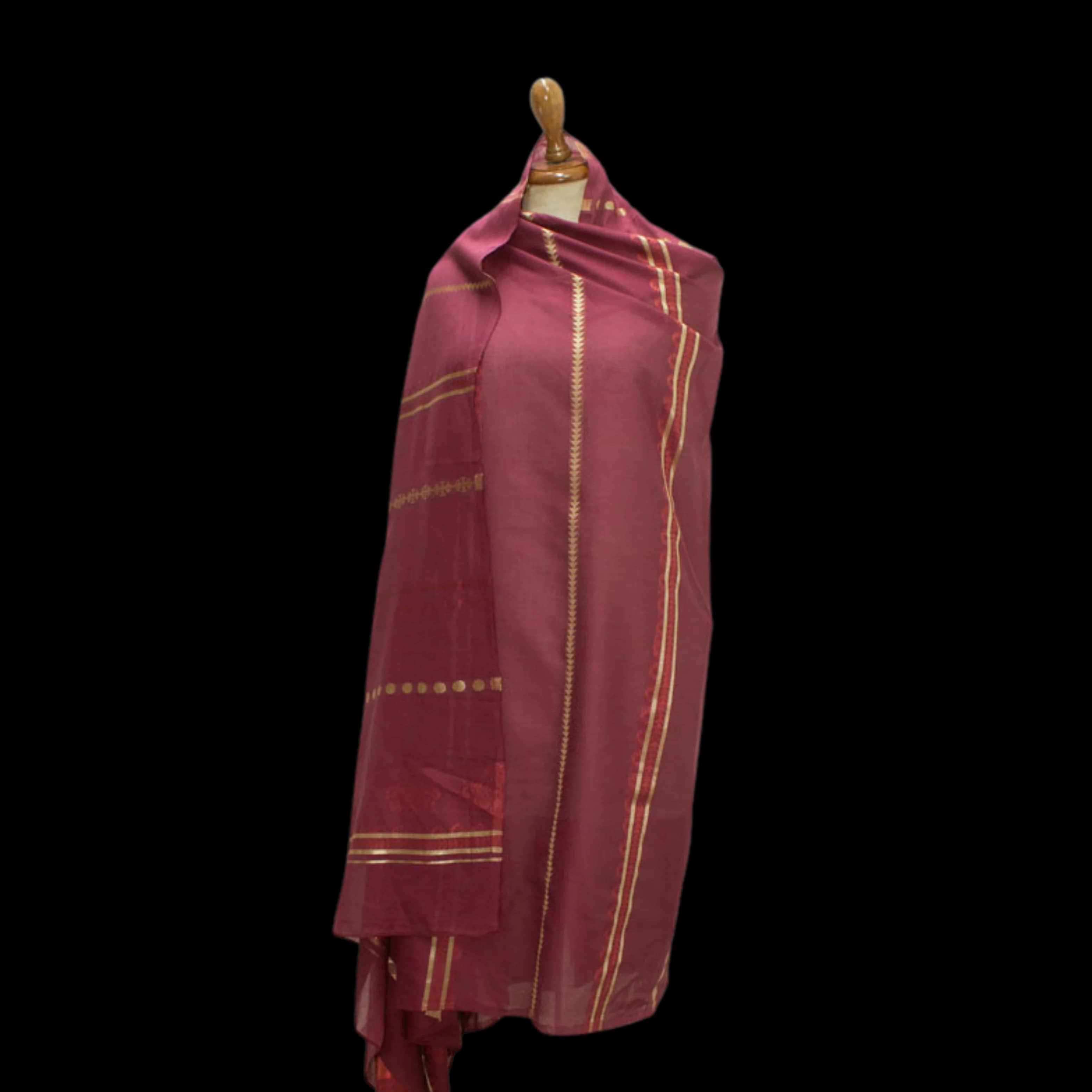 Self Embroidered Malai Lawn Namaz Chadar 1