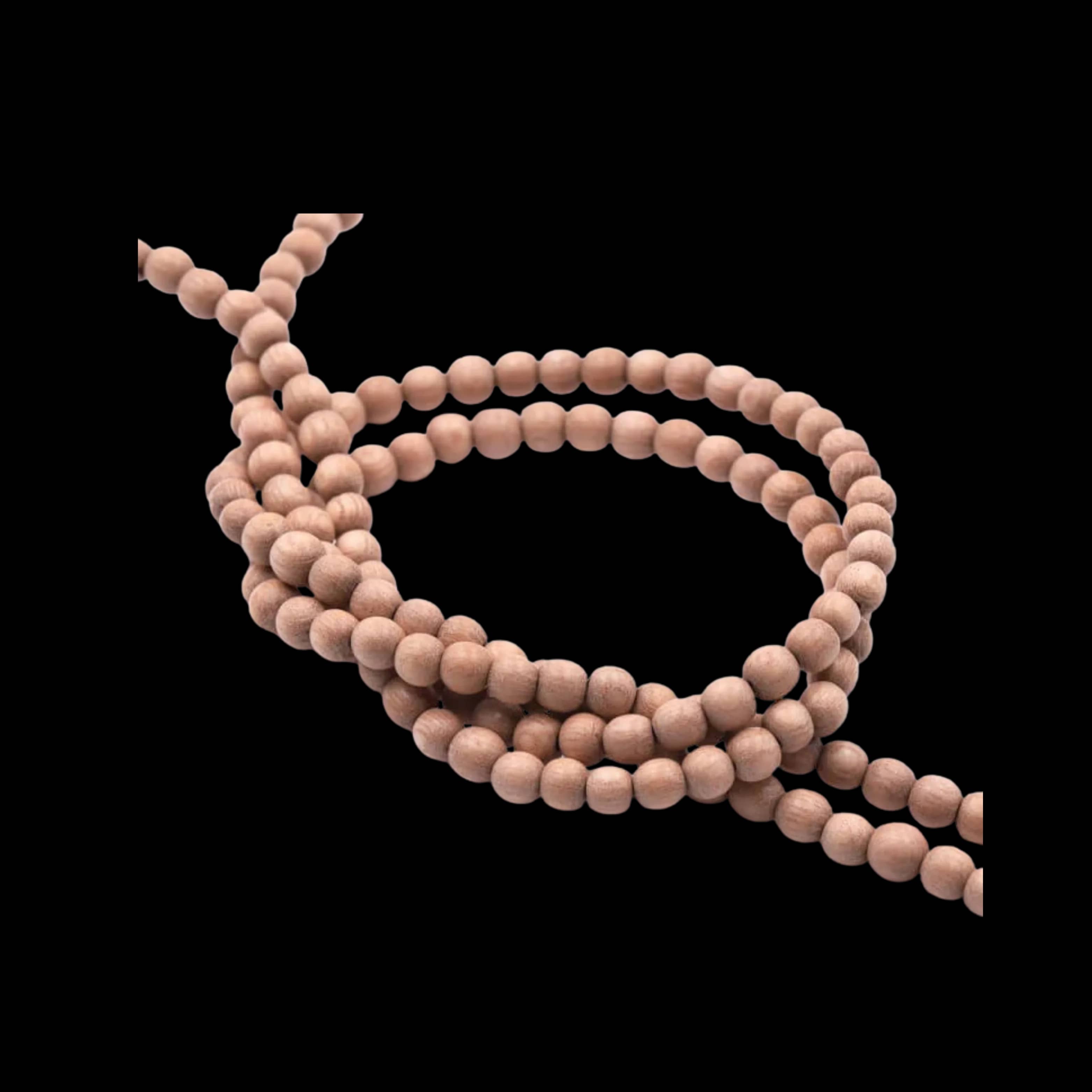 Golden & Black Wooden 100 Beads 12mm 1