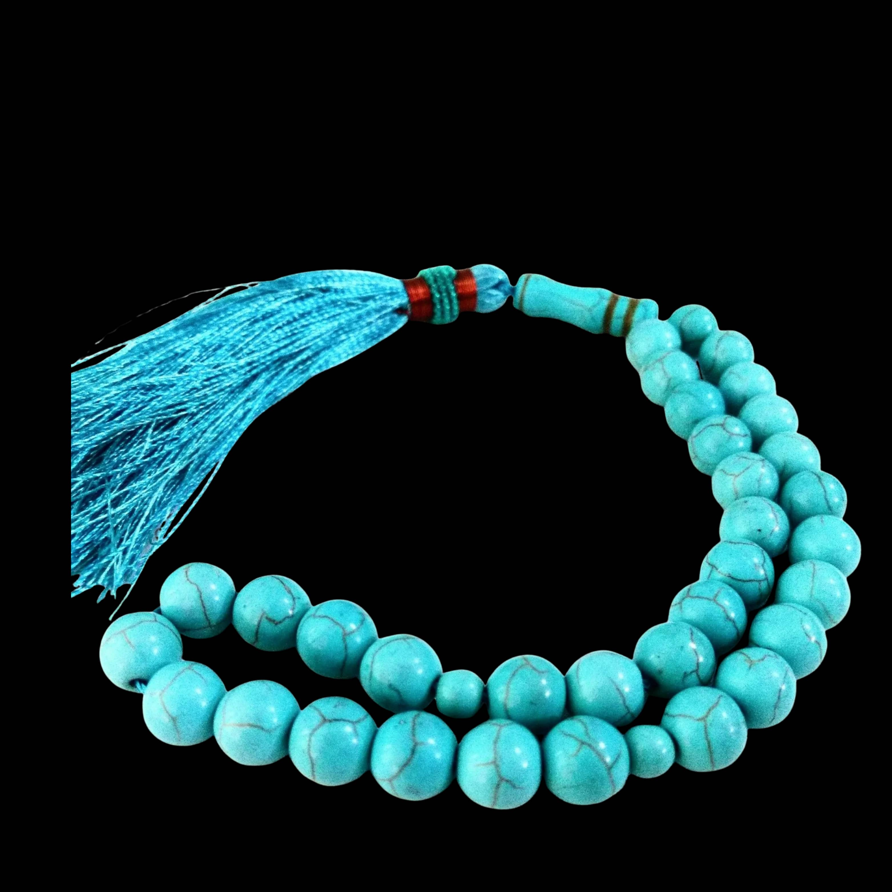 Turquoise Feroza 33 Beads 10mm 1