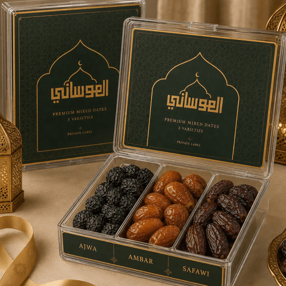 Premium Dates Gift Packs for B2B Bulk Orders product and export visual