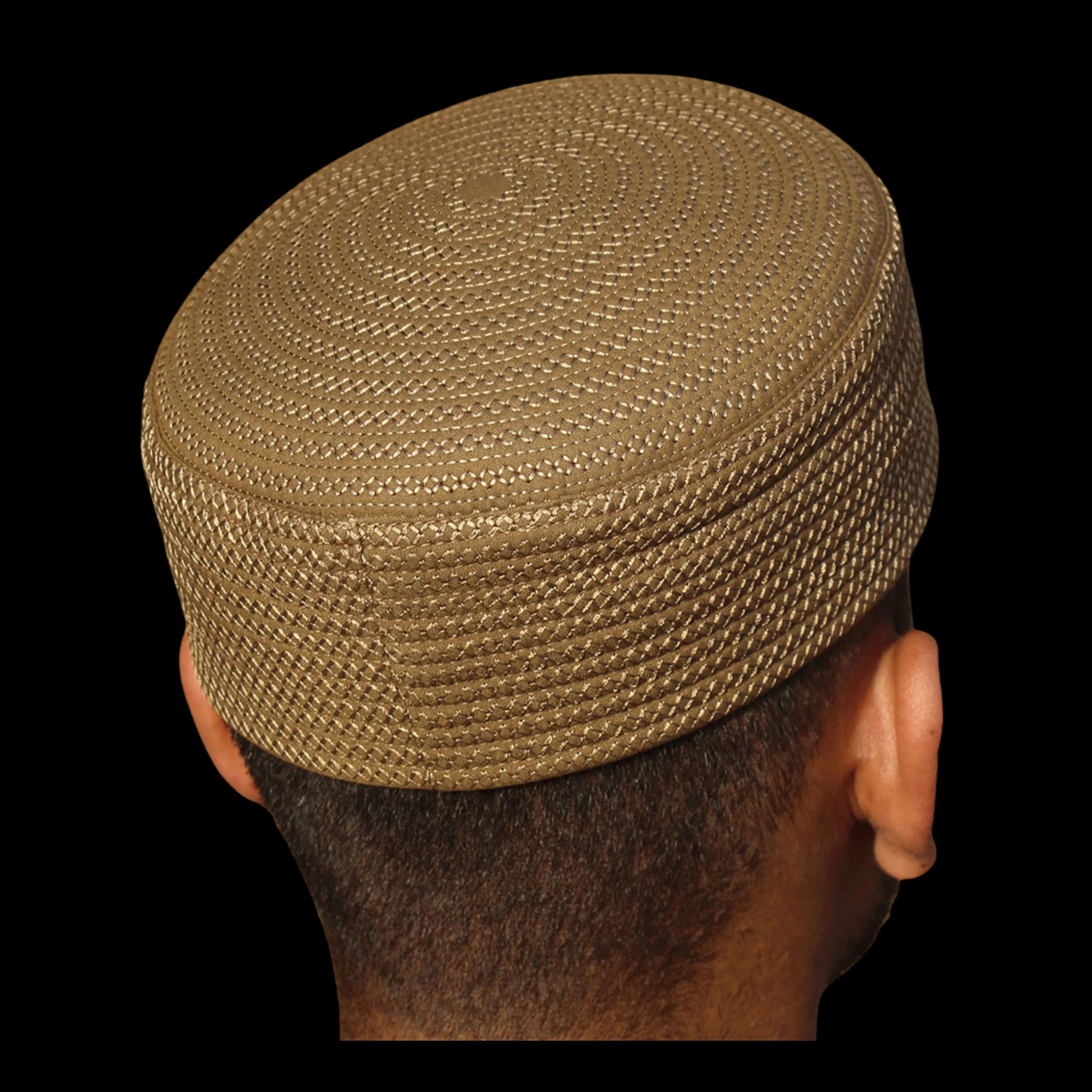 Premium Quilted Embroidered Cap - Noori Koofi product and export visual