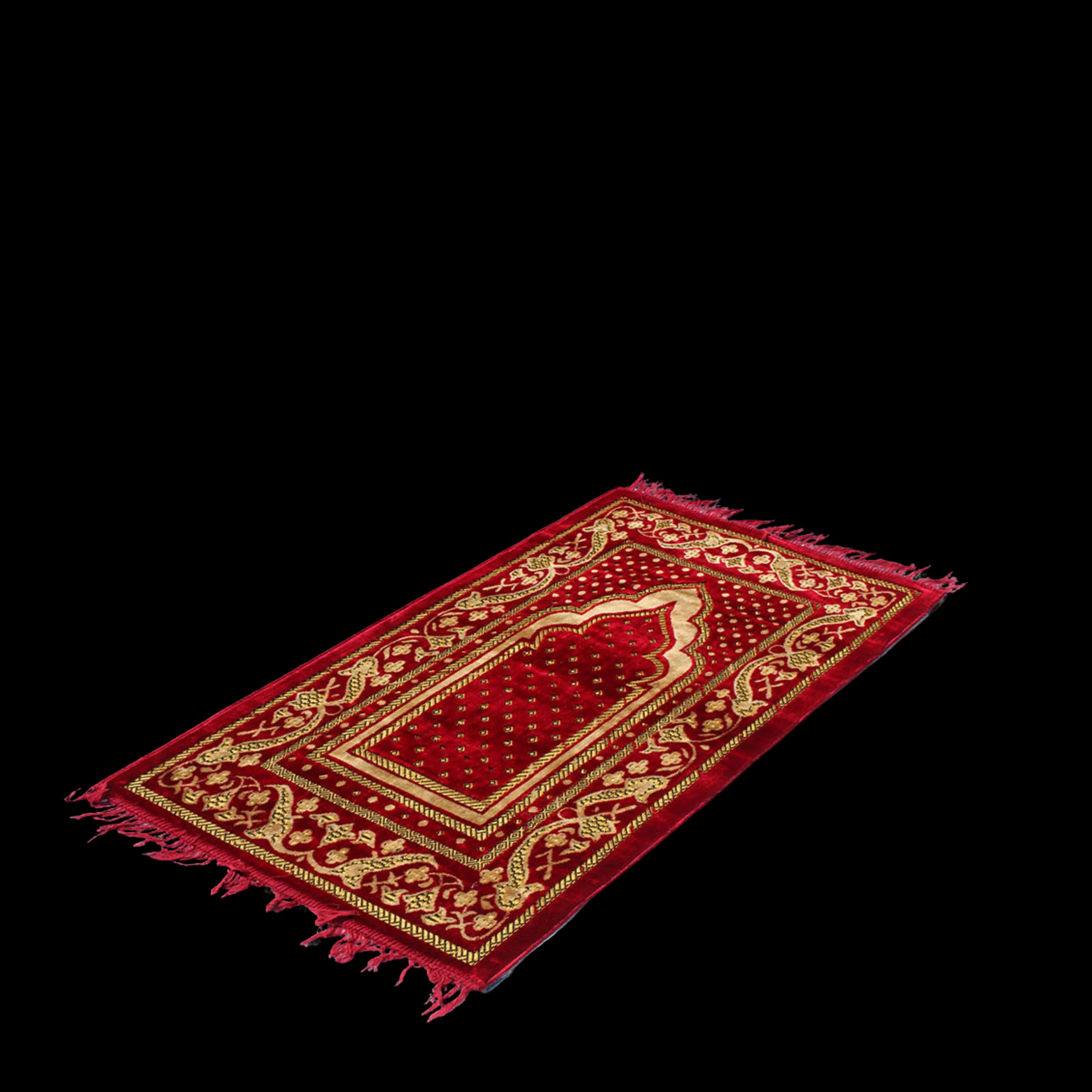 Traditional Turkish Style Prayer Rug product and export visual
