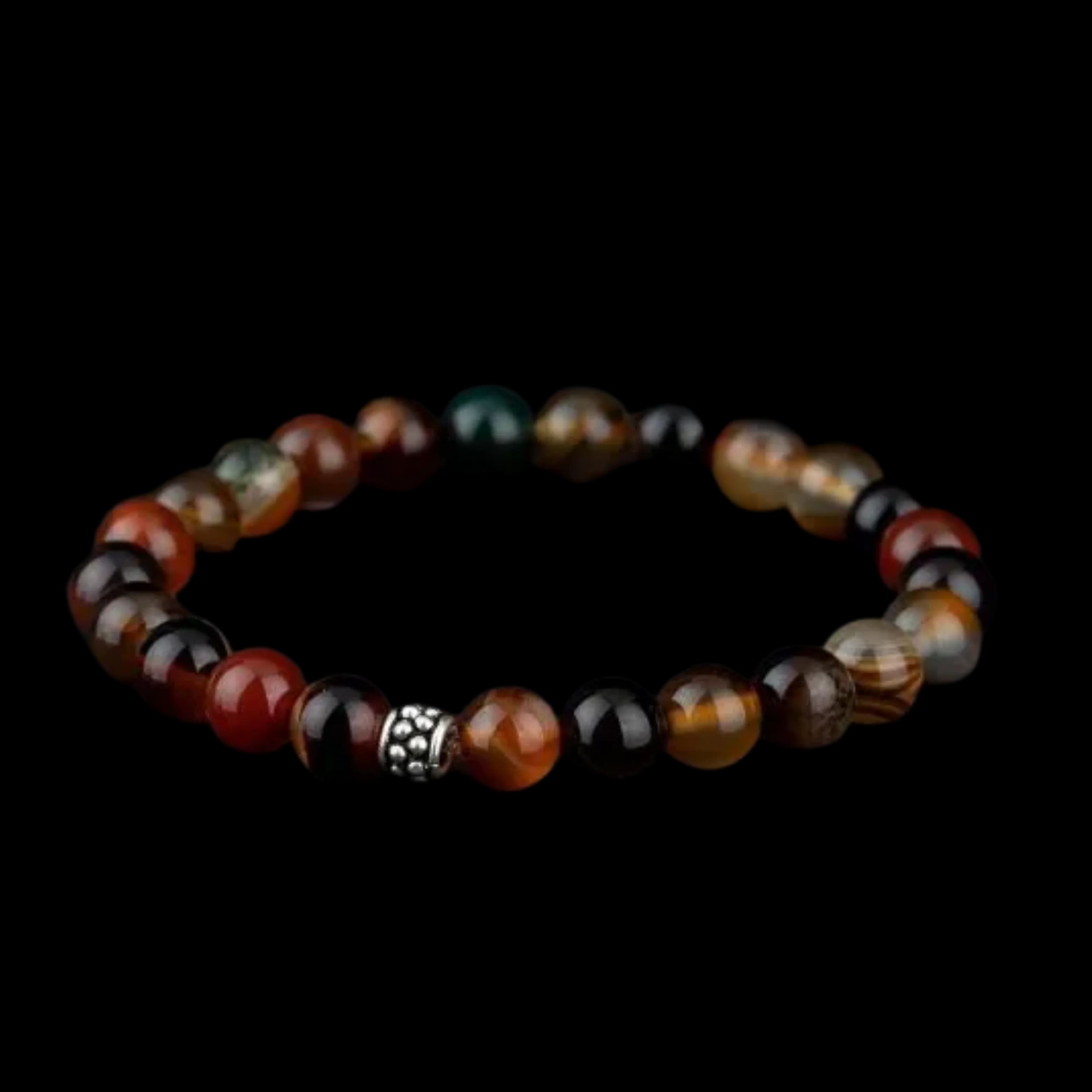 Brown Aqeeq / Agate 100 Beads product and export visual